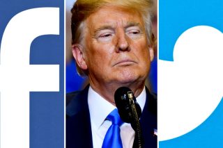 Εκτός social media (προς το παρόν) ο Τραμπ