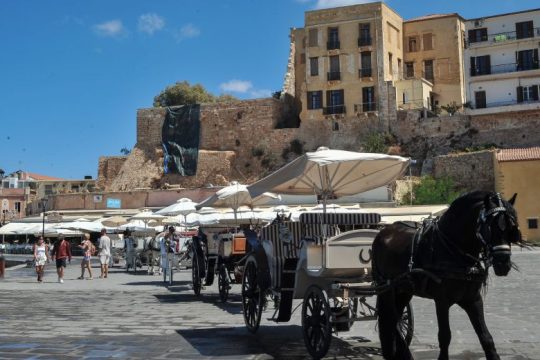 Εκτόξευση της θερμοκρασίας στα Χανιά