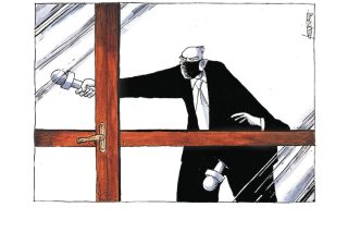 Σκίτσο της Εφ.Συν. [Μ. Κουντούρης 08.05.2021]