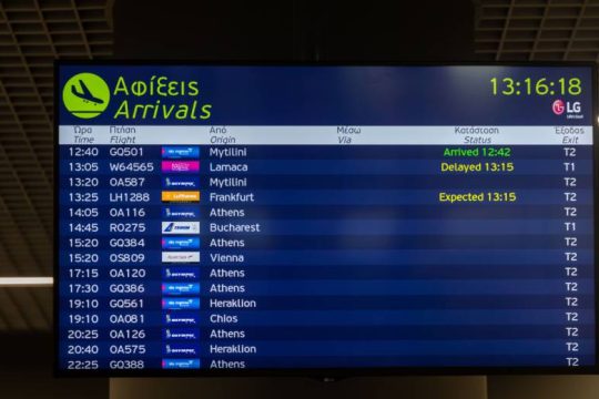 Περιορισμοί στις πτήσεις εσωτερικού έως 14 Μαΐου