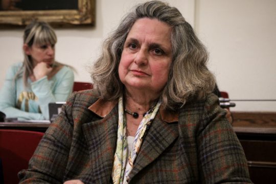 Ξενοφοβικό κήρυγμα εκτός έδρας από την Αννα Ζαΐρη