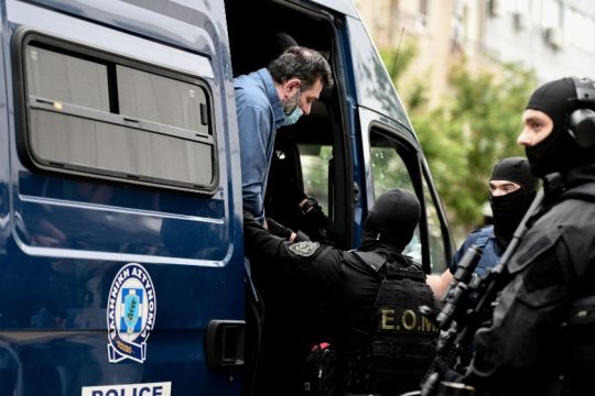 Στις φυλακές Δομοκού ο Γιάννης Λαγός