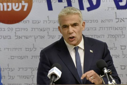Λαπίντ: Μια νέα εποχή μπορεί να ξεκινήσει στο Ισραήλ