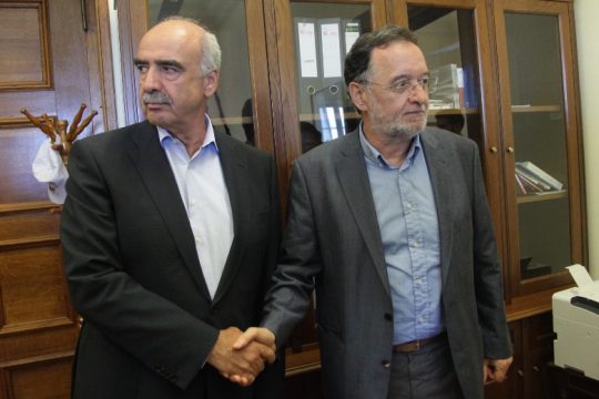 Ο Μεϊμαράκης διαψεύδει Λαφαζάνη για τα περί συμφωνίας συγκυβέρνησης το 2015