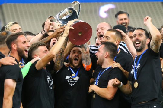 Θρίαμβος ΠΑΟΚ στο ΟΑΚΑ: Κυπελλούχος Ελλάδας με γκολ στο 90′