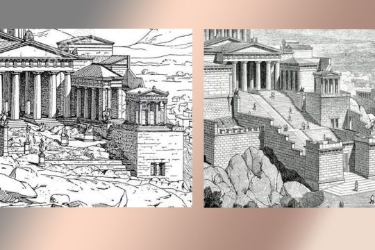 Κλασικές οι κλίμακες στα Προπύλαια