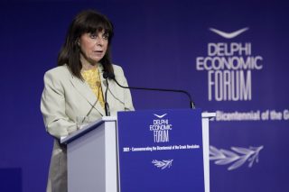 Η Πρόεδρος της Δημοκρατίας κηρύσσει την έναρξη του Φόρουμ στο Ζάππειο