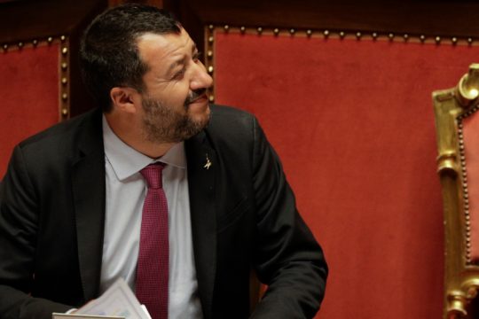 Ιταλία: Δεν παραπέμπεται σε δίκη ο Σαλβίνι για την υπόθεση των προσφύγων του πλοίου Γκρεγκορέτι