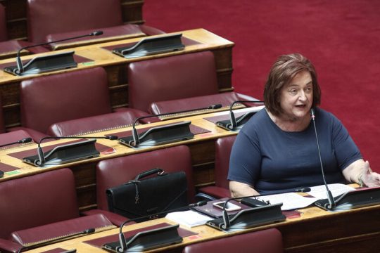 Στο 251 Γενικό Νοσοκομείο Αεροπορίας νοσηλεύεται η Μαριέττα Γιαννάκου