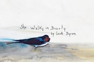 She walks in beauty