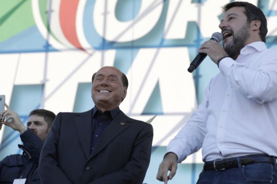 Στην τελική ευθεία η «Φόρτσα Ιτάλια – Λέγκα» συμμαχία