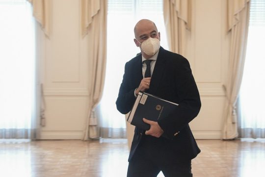 Στην Ιταλία ο Νίκος Δένδιας