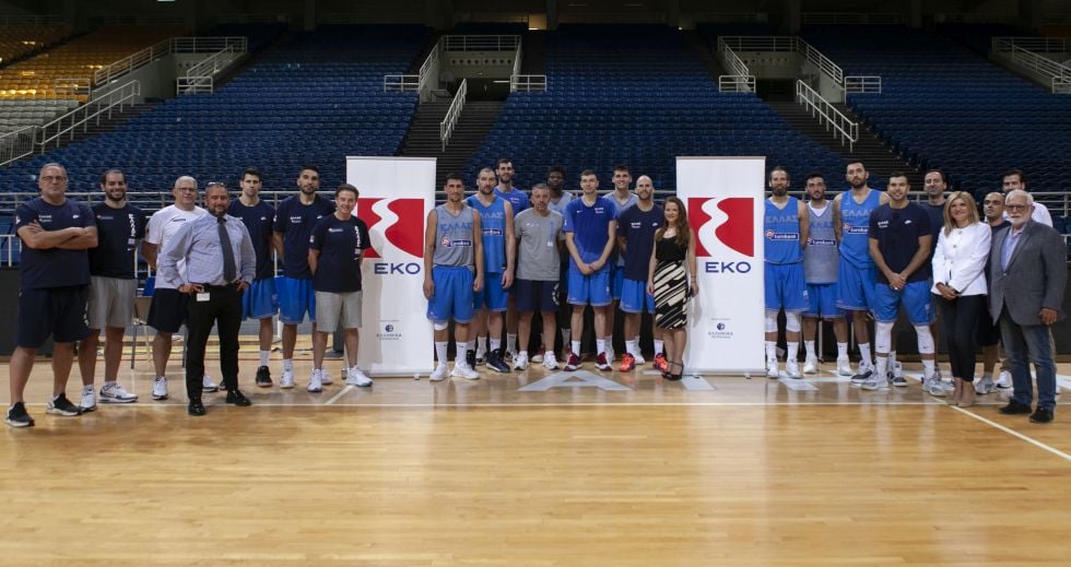 Η ΕΚΟ στο πλευρό της Εθνικής Ομάδας Μπάσκετ Ανδρών