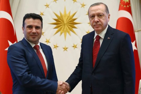Στην Κωνσταντινούπολη ο Ζάεφ για συνάντηση με Ερντογάν