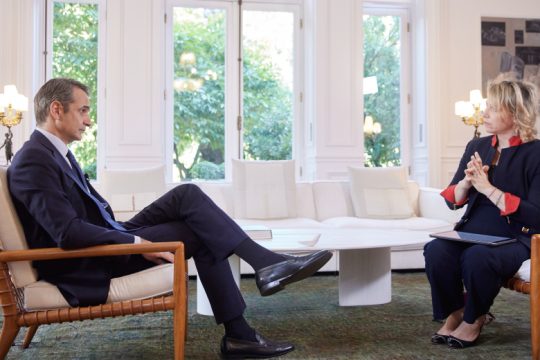 Μητσοτάκης: Να διαχειριστούμε τις διαφορές μας με την Τουρκία χωρίς κλιμάκωση