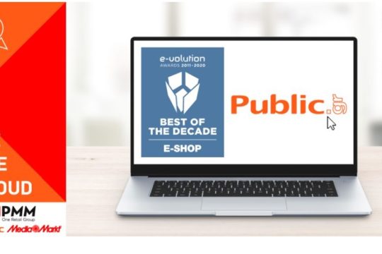 Public.gr: E-shop της δεκαετίας 2011-2021 στα e-volution Awards