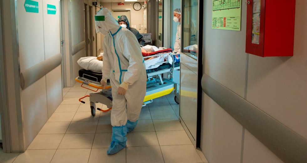Ρωσία: Αριθμός ρεκόρ σε νεκρούς από την αρχή της πανδημίας