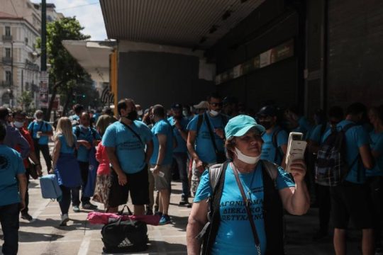 «Όχι» των εργαζομένων της Βιομηχανίας Λιπασμάτων Καβάλας στις απολύσεις