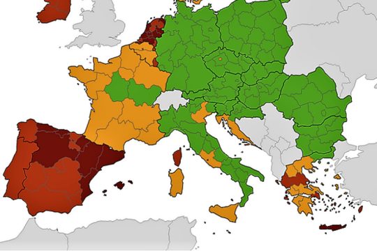 «Κοκκίνισε» την Κρήτη ο ECDC