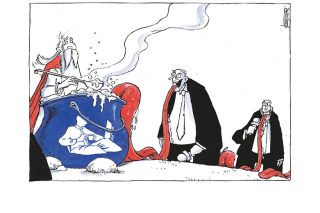 Σκίτσο της Εφ.Συν. [Μ. Κουντούρης 28.07.2021]