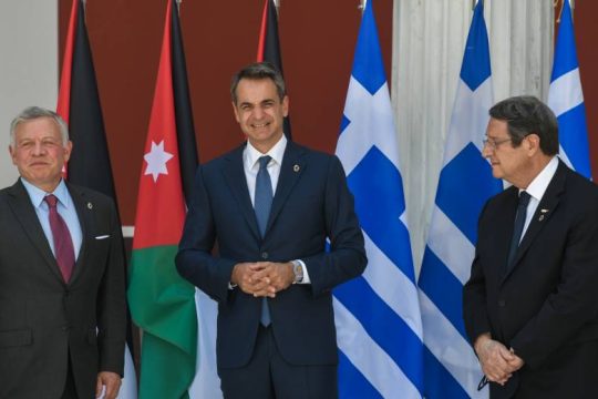 Κ. Μητσοτάκης: «Κοινή η δέσμευση για ειρήνη, σταθερότητα και ευημερία στην περιοχή»