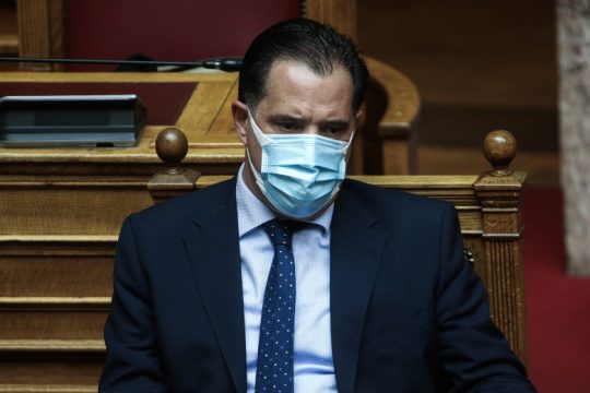 Θετικός στον κορονοϊό ο Άδωνις Γεωργιάδης