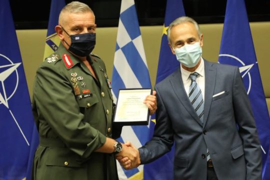 Η Εταιρία Διανομής Αερίου Αττικής εγκαινίασε την ολοκλήρωση του Έργου Σύνδεσης Φυσικού Αερίου στο Στρατόπεδο «Παπάγου»