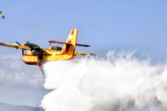 Δασική πυρκαγιά στη Μονεμβασιά