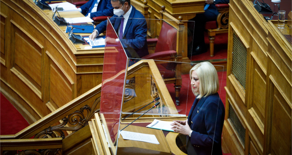 Φ. Γεννηματά: «Αντί για καινοτομία και μεταρρύθμιση, έχουμε μια αντιμεταρρύθμιση»