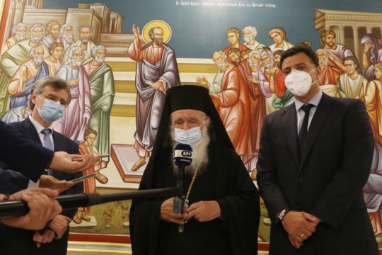 Στήριξη από την Εκκλησία για την επιχείρηση «Ελευθερία» ζήτησε ο Κικίλιας