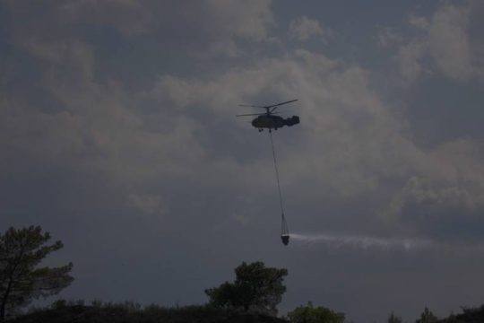 Δασική πυρκαγιά στο Πέρα Πεδί Λεμεσού