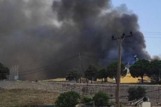 Φωτιά κατέστρεψε τους κόπους 20 ετών σε αγροτικό συνεταιρισμό της Λέσβου