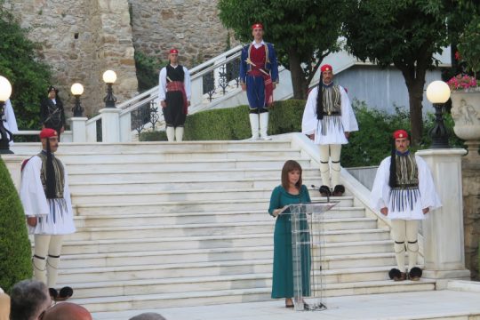 Δεν πήγε η Μάγδα Φύσσα στο Προεδρικό Μέγαρο
