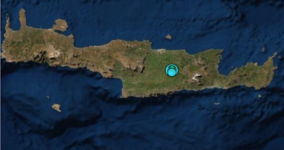 Σεισμός 4,1 στην Ανατολική Κρήτη