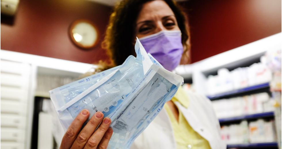 Από τα φαρμακεία – πλην Αχαΐας – η διάθεση self test μέχρι τις 10 Ιουλίου