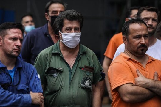 Συνεχίζεται η αβεβαιότητα στα Ναυπηγεία Σκαραμαγκά