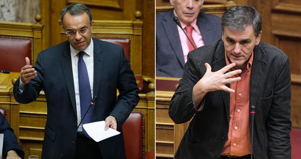 «Ντιμπέιτ» Σταϊκούρα – Τσακαλώτου για την οικονομία και την ανάπτυξη