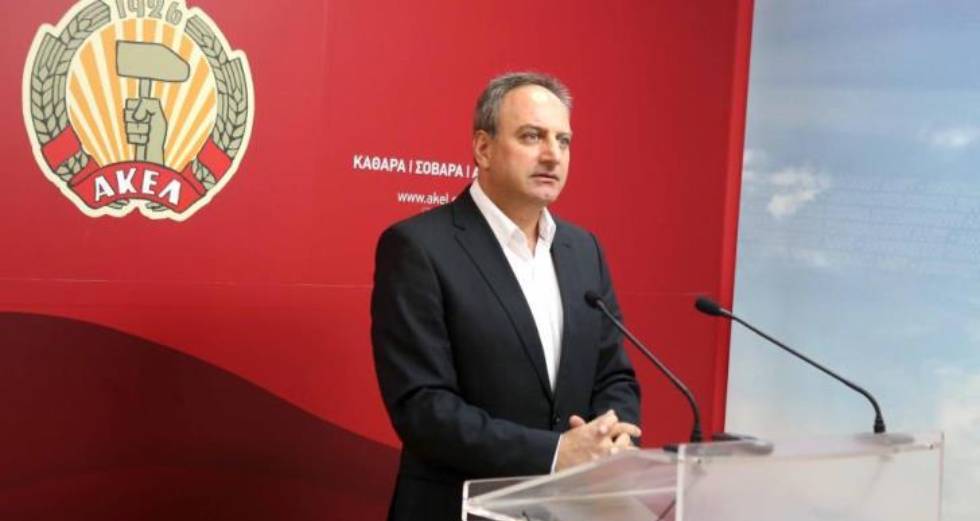 Νέος Γενικός Γραμματέας του ΑΚΕΛ ο Στέφανος Στεφάνου