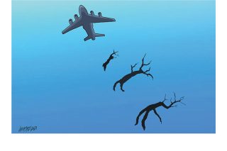 Σκίτσο της Εφ.Συν. [Κ.Γρηγοριάδης 21.08.2021]