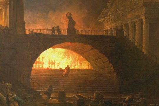 Ο αυτοκράτορας Νέρων, η Μεγάλη Πυρκαγιά (Ρώμη) και τι δεν συνέβη πραγματικά