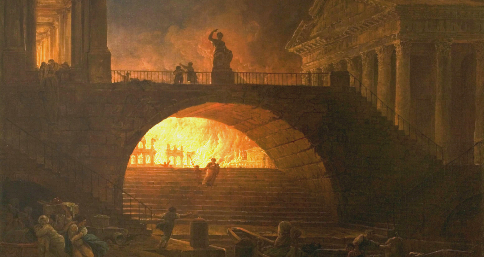 Ο αυτοκράτορας Νέρων, η Μεγάλη Πυρκαγιά (Ρώμη) και τι δεν συνέβη πραγματικά