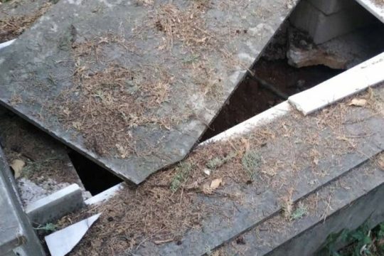 Βανδαλισμός τάφου στο Εβραϊκό Νεκροταφείο Ιωαννίνων