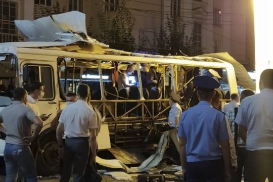 Ρωσία: Δύο νεκροί από έκρηξη λεωφορείου στην πόλη Βορόνεζ