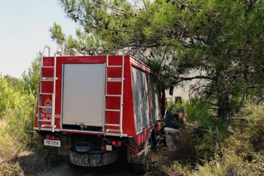 Ανατροπή δυο βαγονιών που μετέφεραν καύσιμα στις Σέρρες