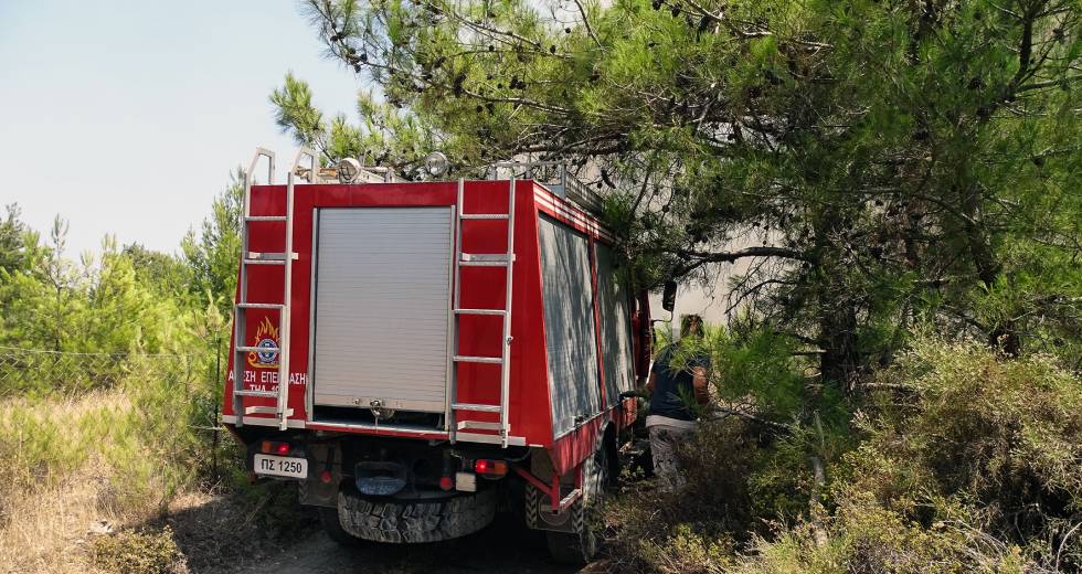 Ανατροπή δυο βαγονιών που μετέφεραν καύσιμα στις Σέρρες