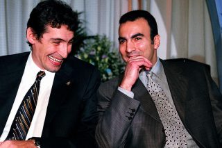 Ο Νικ Γκάλης στο πλευρό του Φασούλα