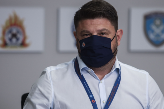 Διαμαρτυρία ΕΣΗΕΑ την έβδομη μέρα των μονολόγων Χαρδαλιά