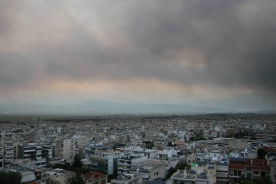 Έκκληση Αστεροσκοπείου σε κατοίκους της Αττικής να μείνουν σπίτι με κλειστά παράθυρα