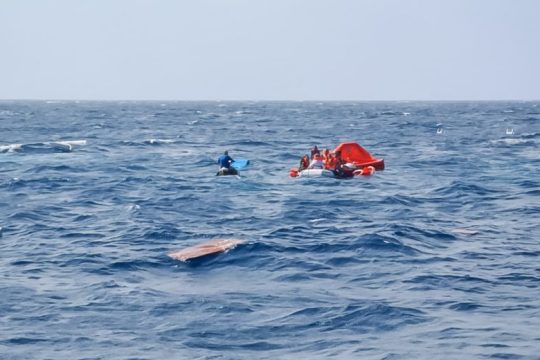 Δύο επιχειρήσεις διάσωσης προσφύγων νότια της Κρήτης
