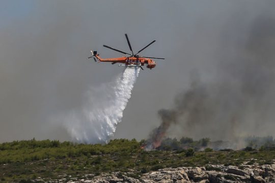 Λασίθι: Κινητοποίηση της πυροσβεστικής για πυρκαγιά που ξέσπασε το βράδυ